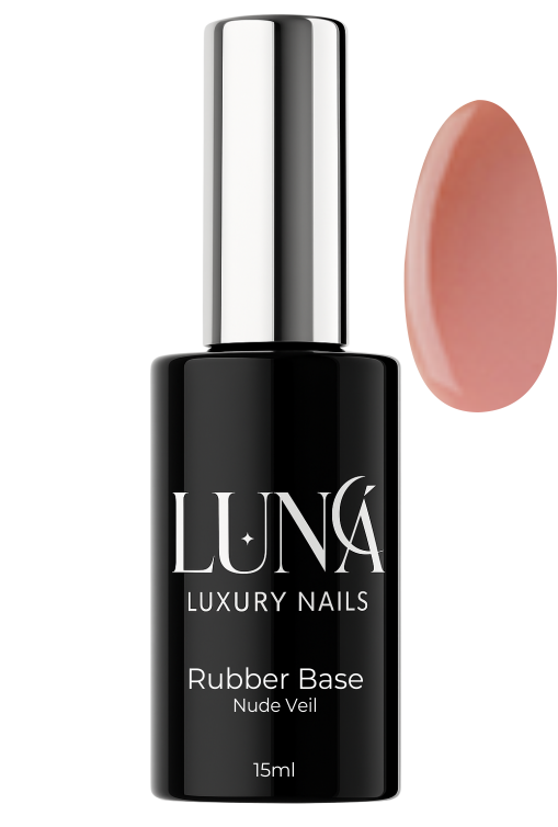 Luná Rubber Base - Nude Veil 15ml