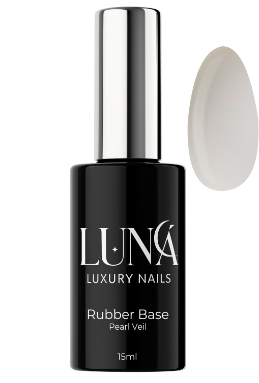 Luná Rubber Base - Pearl Veil 15ml